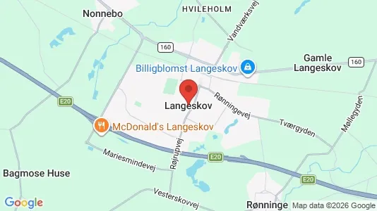 Kontorer til salgs i Langeskov – Bilde fra Google Street View