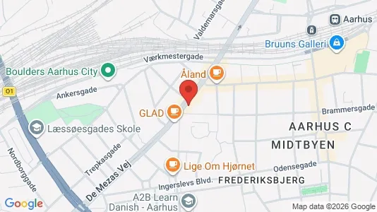 Kliniklokaler til leje i Aarhus C - Foto fra Google Street View
