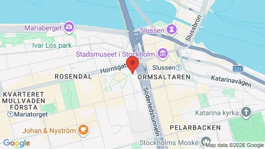 Propiedades comerciales En alquiler i Södermalm - kort over placeringen