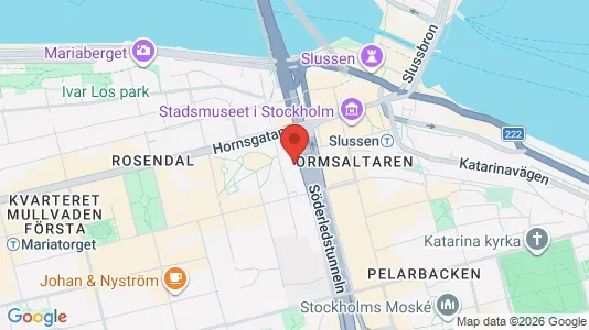 Gewerbeflächen zur Miete i Södermalm – Foto von Google Street View