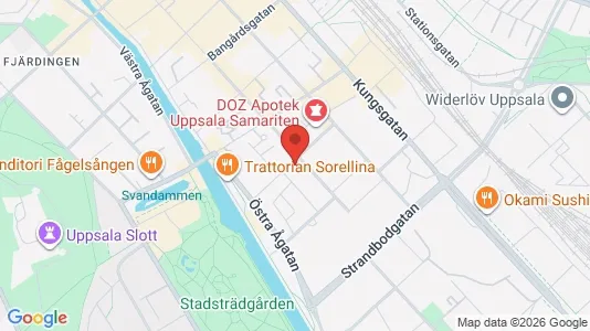 Kontorlokaler til leje i Uppsala - Foto fra Google Street View