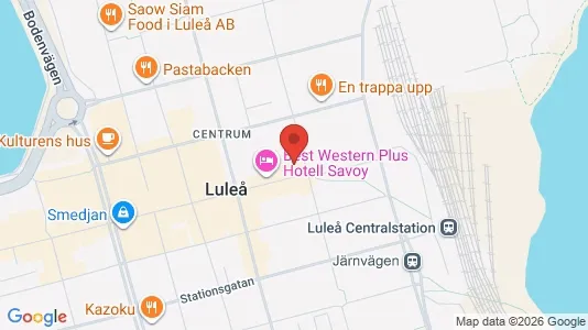 Büros zur Miete i Luleå – Foto von Google Street View