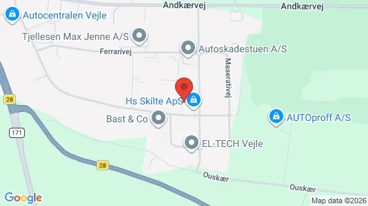 Lager zur Miete i Vejle – Foto von Google Street View
