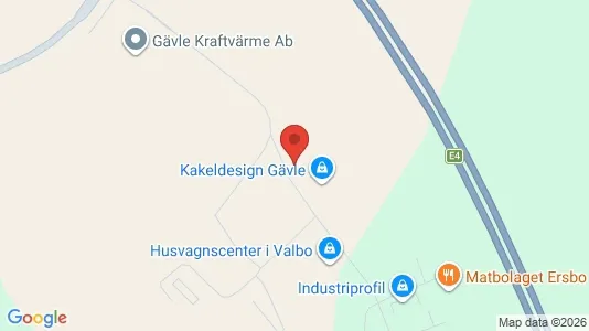 Lagerlokaler til leje i Gävle - Foto fra Google Street View