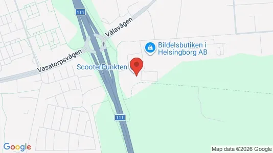 Gewerbeflächen zur Miete i Helsingborg – Foto von Google Street View