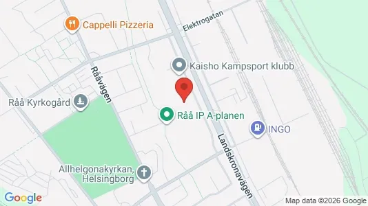 Gewerbeflächen zur Miete i Helsingborg – Foto von Google Street View