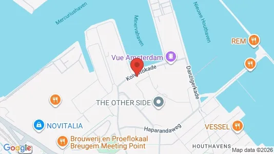 Commercial properties for rent i Amsterdam Centrum - kort over placeringen
