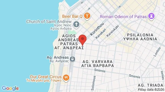Gewerbeflächen zum Kauf i Patras – Foto von Google Street View