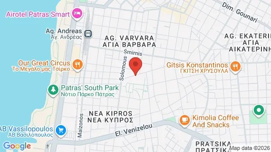 Gewerbeflächen zum Kauf i Patras – Foto von Google Street View