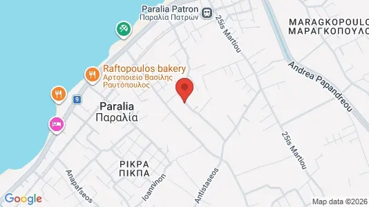 Gewerbeflächen zum Kauf i Patras – Foto von Google Street View