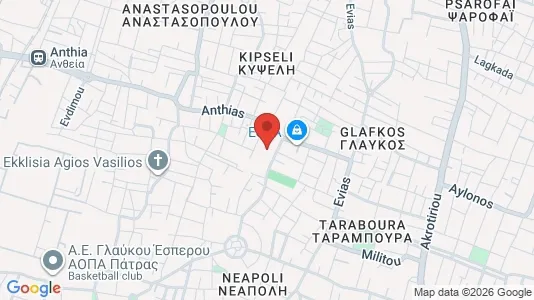Gewerbeflächen zum Kauf i Patras – Foto von Google Street View