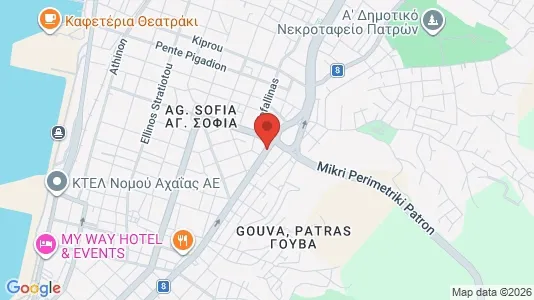 Lokaler til leje i Patras - Foto fra Google Street View