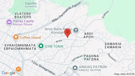 Bedrijfsruimtes te koop i Patras - kort over placeringen