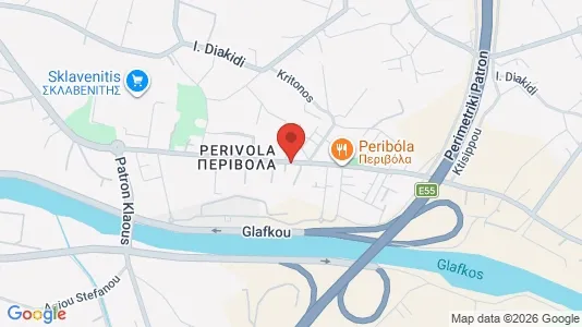 Nieruchomości komercyjne Na sprzedaż i Patras - kort over placeringen