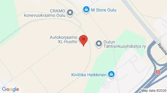 Magazijnen te huur i Oulu - Foto uit Google Street View