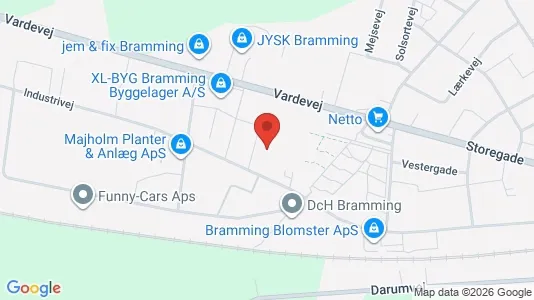Lager zum Kauf i Bramming – Foto von Google Street View