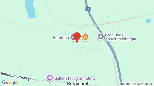 Lager til leie i Kristianstad – Bilde fra Google Street View