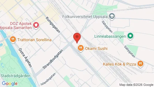 Lokaler til leje i Uppsala - Foto fra Google Street View