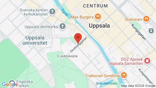 Gewerbeflächen zur Miete i Uppsala – Foto von Google Street View