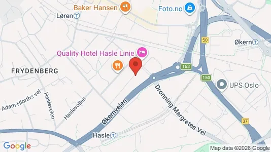 Office spaces for rent i Oslo Grünerløkka - kort over placeringen