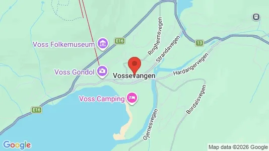 Toimistotilat Vuokrattavana i Voss - Kuva Google Street Viewstä