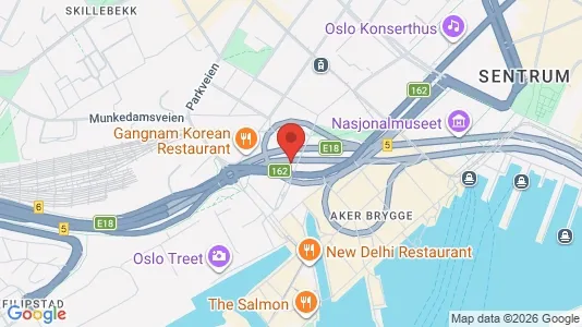 Kantorruimte te huur i Oslo Frogner - Foto uit Google Street View