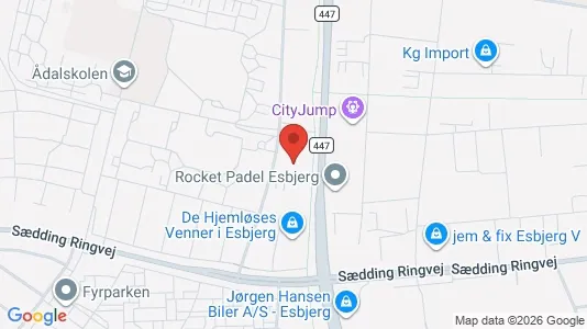 Office spaces for sale i Esbjerg V - kort over placeringen