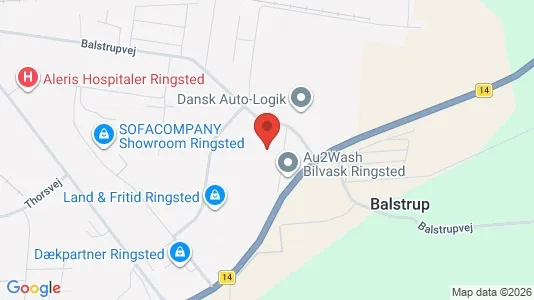 Varastot Myynnissä i Ringsted - Kuva Google Street Viewstä