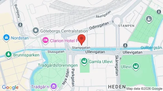 Kontorlokaler til leje i Gøteborg Centrum - Foto fra Google Street View