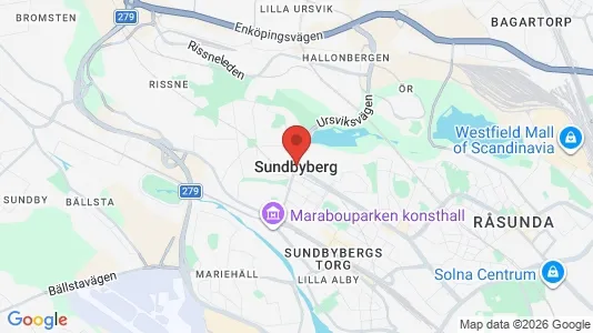 Commercial properties for rent i Sundbyberg - Photo from Google Street View