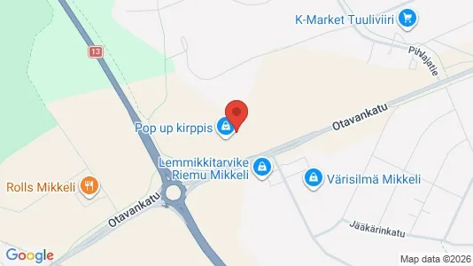 Commercial properties for sale i Mikkeli - Photo from Google Street View