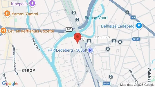 Büros zur Miete i Stad Gent – Foto von Google Street View