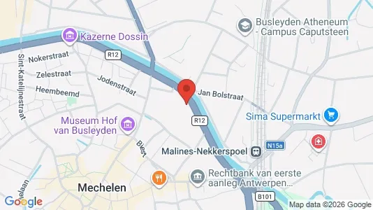 Lokaler til leje i Mechelen - Foto fra Google Street View