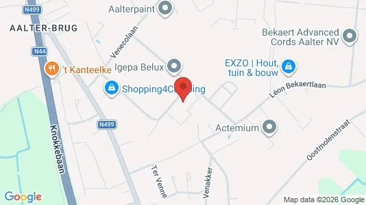Liikekiinteistöt Vuokrattavana i Aalter - Kuva Google Street Viewstä