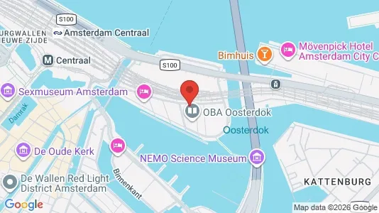 Kontorlokaler til leje i Amsterdam Centrum - Foto fra Google Street View