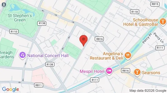 Toimistotilat Vuokrattavana i Dublin 2 - Kuva Google Street Viewstä