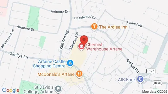 Industrial properties for rent i Dublin 5 - kort over placeringen