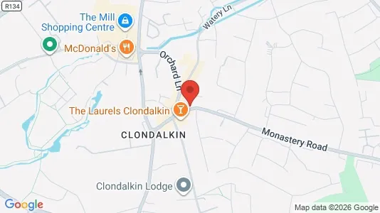 Kantorruimte te huur i Dublin 22 - kort over placeringen