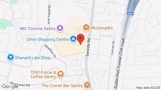 Office spaces for sale i Dublin 9 - kort over placeringen