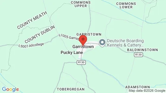 Commercial properties for sale i Garristown - kort over placeringen