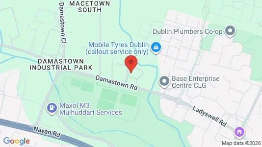 Kantorruimte te huur i Dublin 15 - kort over placeringen