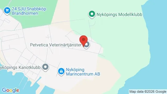 Kantorruimte te huur i Nyköping - kort over placeringen