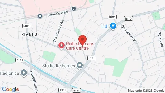 Nieruchomości komercyjne Na sprzedaż i Dublin 8 - kort over placeringen