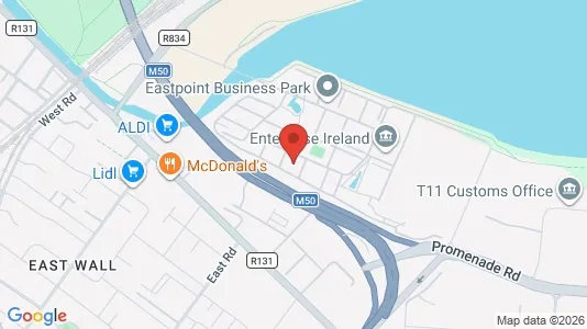 Office spaces for sale i Dublin 3 - kort over placeringen