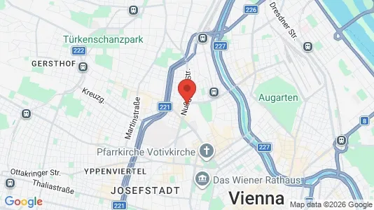 Office spaces for rent i Vienna Alsergrund - kort over placeringen