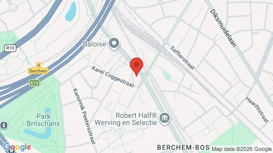 Office spaces for rent i Antwerp Berchem - Photo from Google Street View