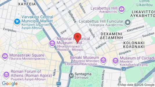Office spaces for rent i Athens Kolonaki - kort over placeringen