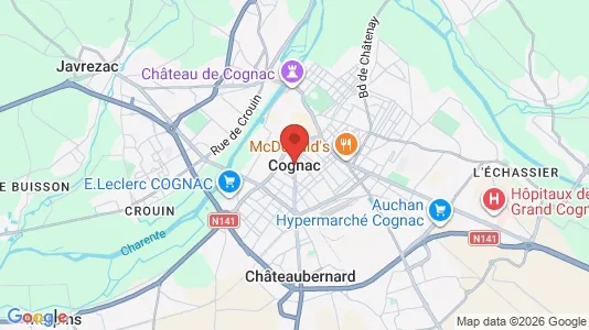 Bedrijfsruimtes te huur i Cognac - Foto uit Google Street View