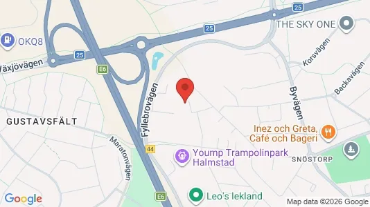 Bedrijfsruimtes te huur i Halmstad - Foto uit Google Street View