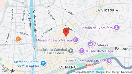 Kontorlokaler til leje i Málaga - Foto fra Google Street View